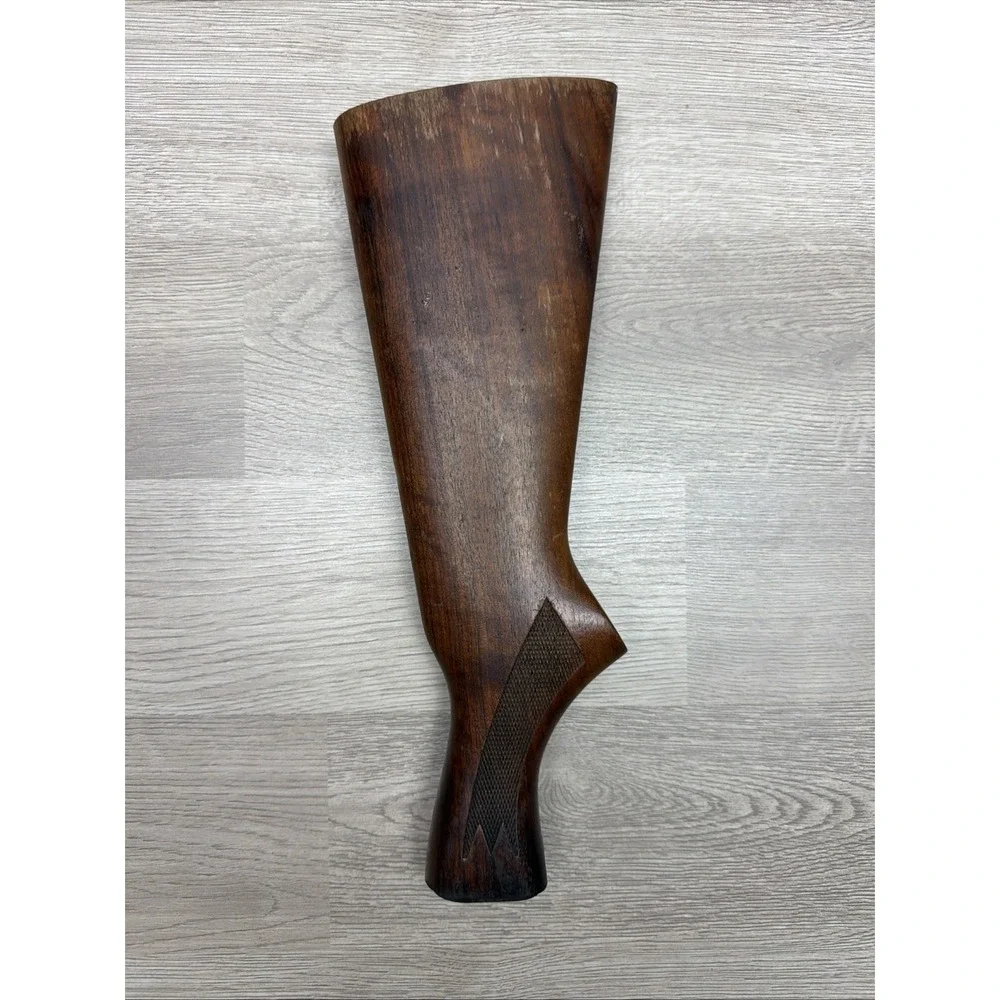 Remington 870 12 Gauge Shotgun Wood Stock & Forend Set Brown Checkered Nice